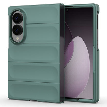 Fodral för Samsung Galaxy Z Fold8 F976, Techsuit, Magic Shield, Grön