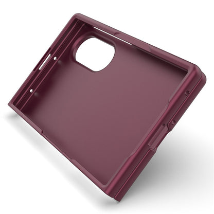 Fodral för Samsung Galaxy Z Fold8 F976, Techsuit, Magic Shield, Vinröd