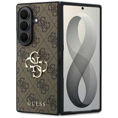 Fodral för Samsung Galaxy Z Fold8 Ultra F976, Guess, 4G Big Logo, Brun
