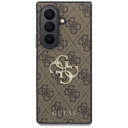Fodral för Samsung Galaxy Z Fold8 Ultra F976, Guess, 4G Big Logo, Brun