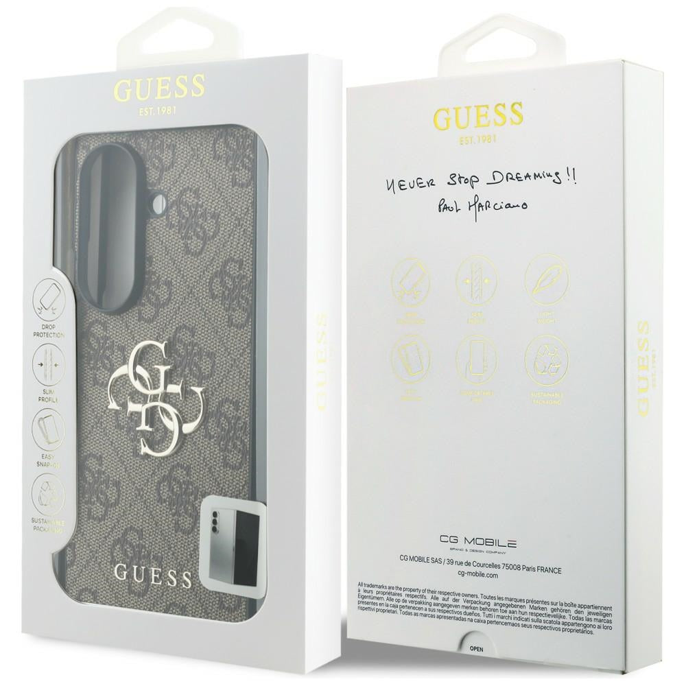 Fodral för Samsung Galaxy Z Fold8 Ultra F976, Guess, 4G Big Logo, Brun