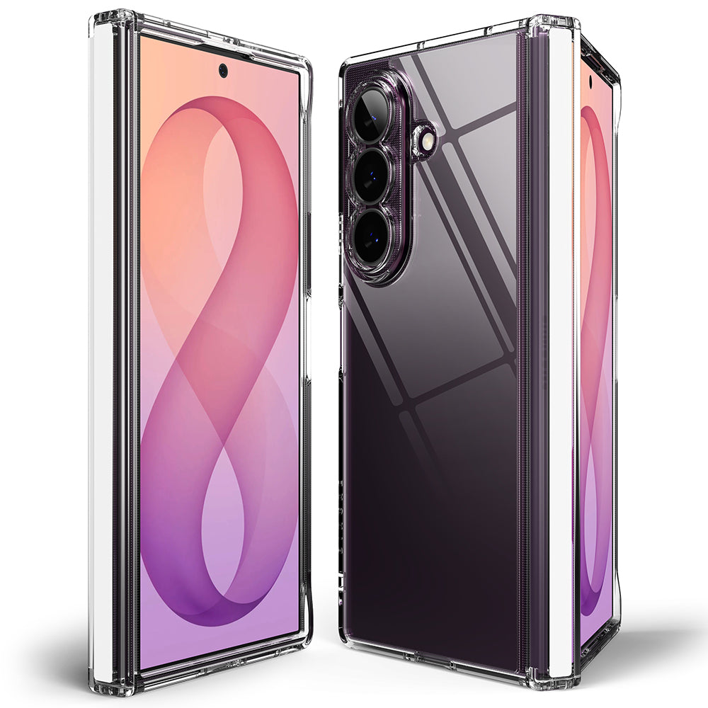 Fodral för Samsung Galaxy Z Fold8 Ultra F976, Ringke, Fusion Flap, Transparent