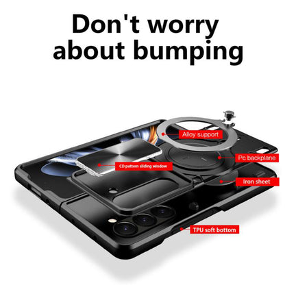 Case for Samsung Galaxy Z Fold8 Ultra F976 / Z Fold7 F966, Techsuit, CamGuard Pro, Purple