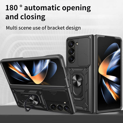 Fodral för Samsung Galaxy Z Fold8 Ultra F976 / Z Fold7 F966, Techsuit, CamShield, Blå