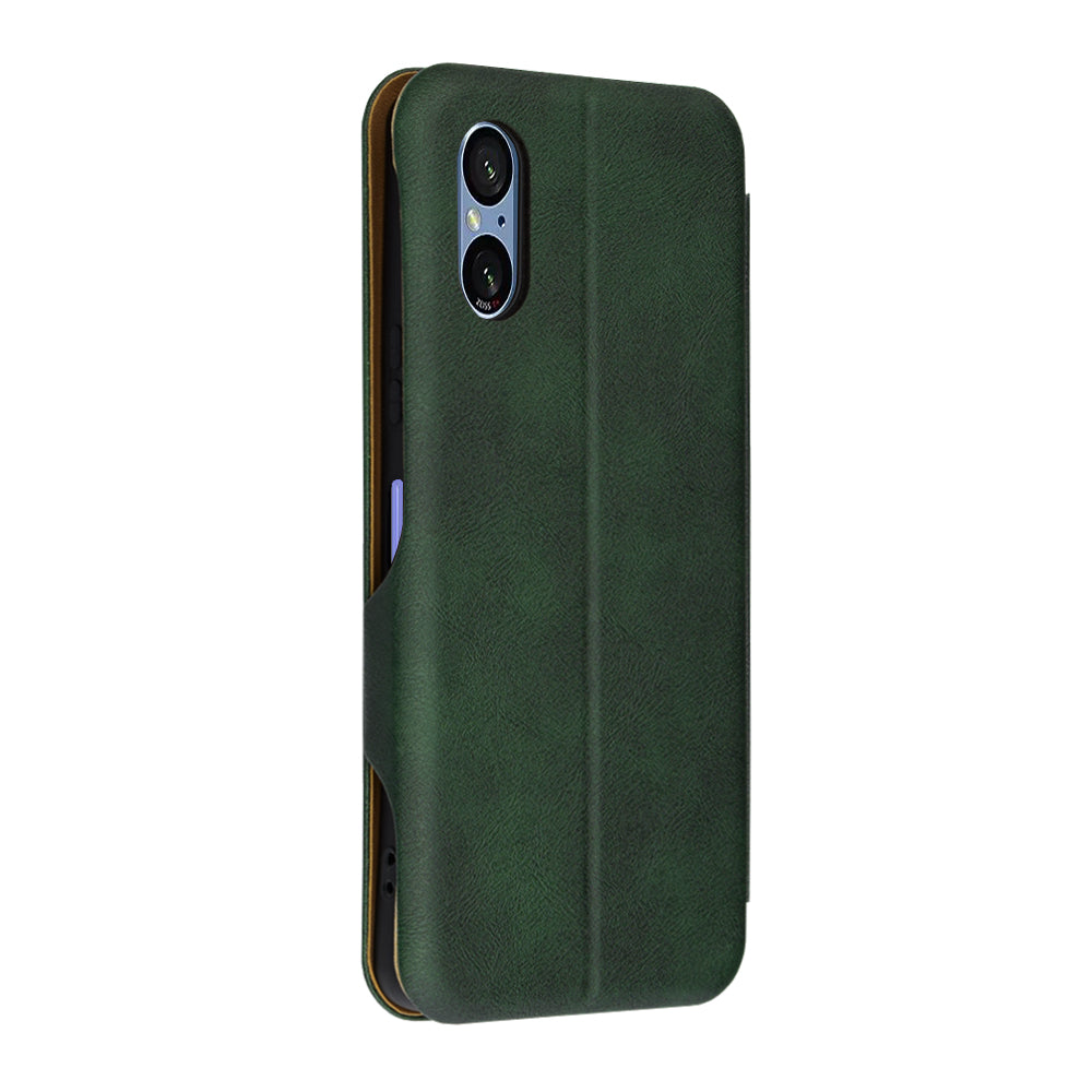 Fodral för Sony Xperia 5 VI, Techsuit, Safe Wallet Plus, Grön