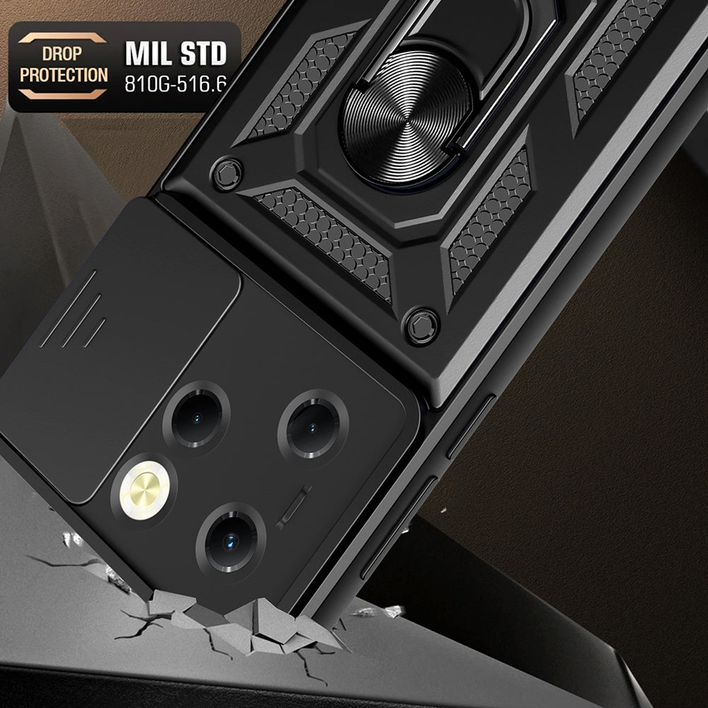 Case for Tecno Spark 20 Pro / Infinix Hot 40 / Hot 40 Pro, Techsuit, CamShield, Blue