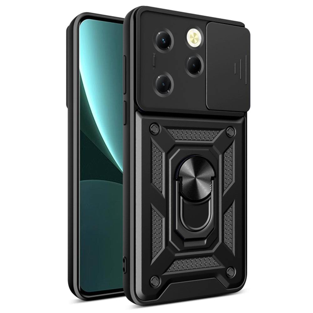 Fodral för Tecno Spark 20 Pro / Infinix Hot 40 / Hot 40 Pro, Techsuit, CamShield, Svart