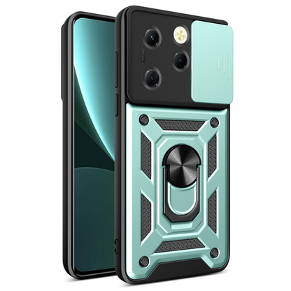 Fodral för Tecno Spark 20 Pro / Infinix Hot 40 / Hot 40 Pro, Techsuit, CamShield, Grön