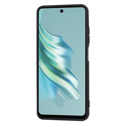 Fodral för Tecno Spark 20, Techsuit, SoftFlex, Svart