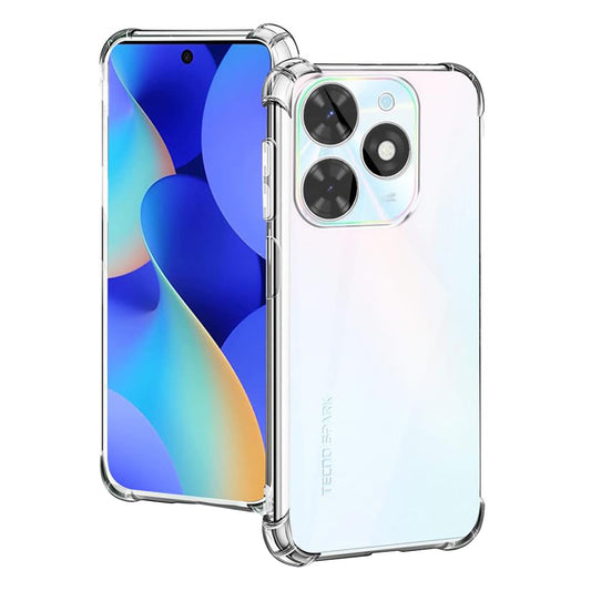 Fodral för Tecno Spark Go 2024 / Spark 20C, Techsuit, Stötsäker Klar, Transparent