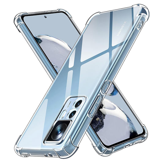 Fodral för Xiaomi 12T / 12T Pro, Techsuit, Stötsäker Klar, Transparent