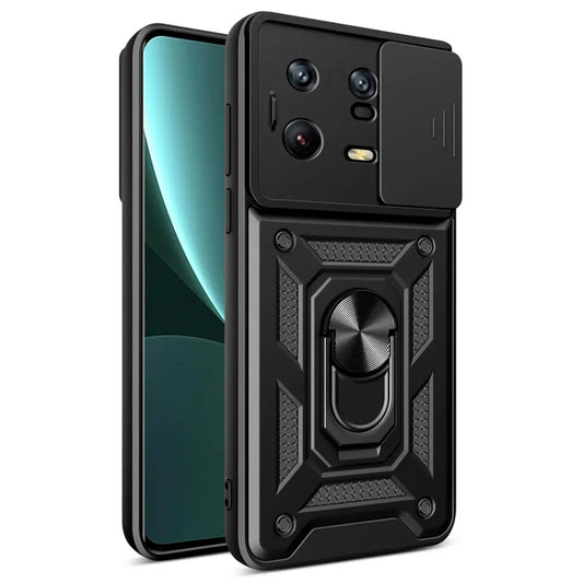 Fodral för Xiaomi 13 Pro, Techsuit, CamShield, Svart