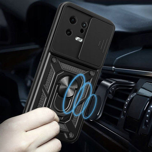 Fodral för Xiaomi 13, Techsuit, CamShield, Svart