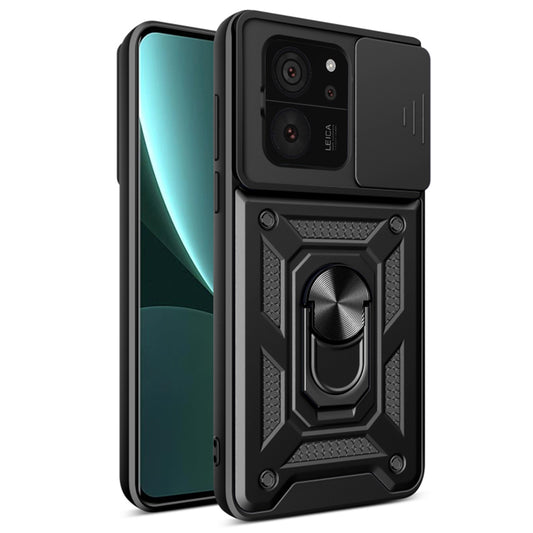 Fodral för Xiaomi 13T Pro / 13T, Techsuit, CamShield, Svart