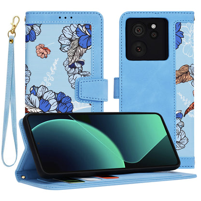 Fodral för Xiaomi 13T Pro / 13T, Techsuit, FlipCraft, Blå