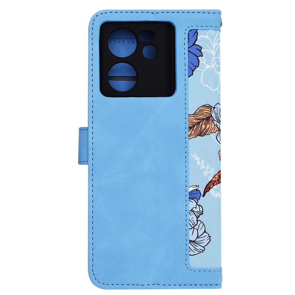 Fodral för Xiaomi 13T Pro / 13T, Techsuit, FlipCraft, Blå