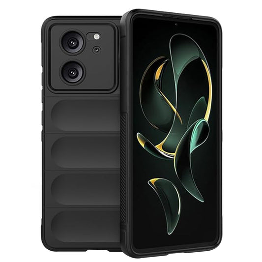 Fodral för Xiaomi 13T Pro / 13T, Techsuit, Magic Shield, Svart