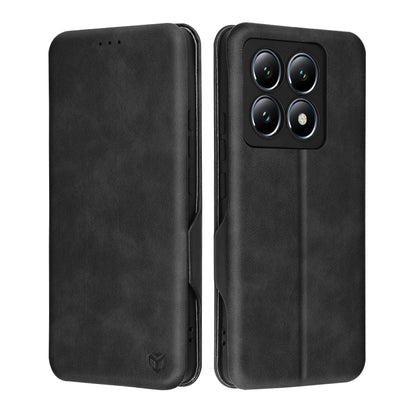 Fodral för Xiaomi 14 Pro, Techsuit, Safe Wallet Plus, Svart