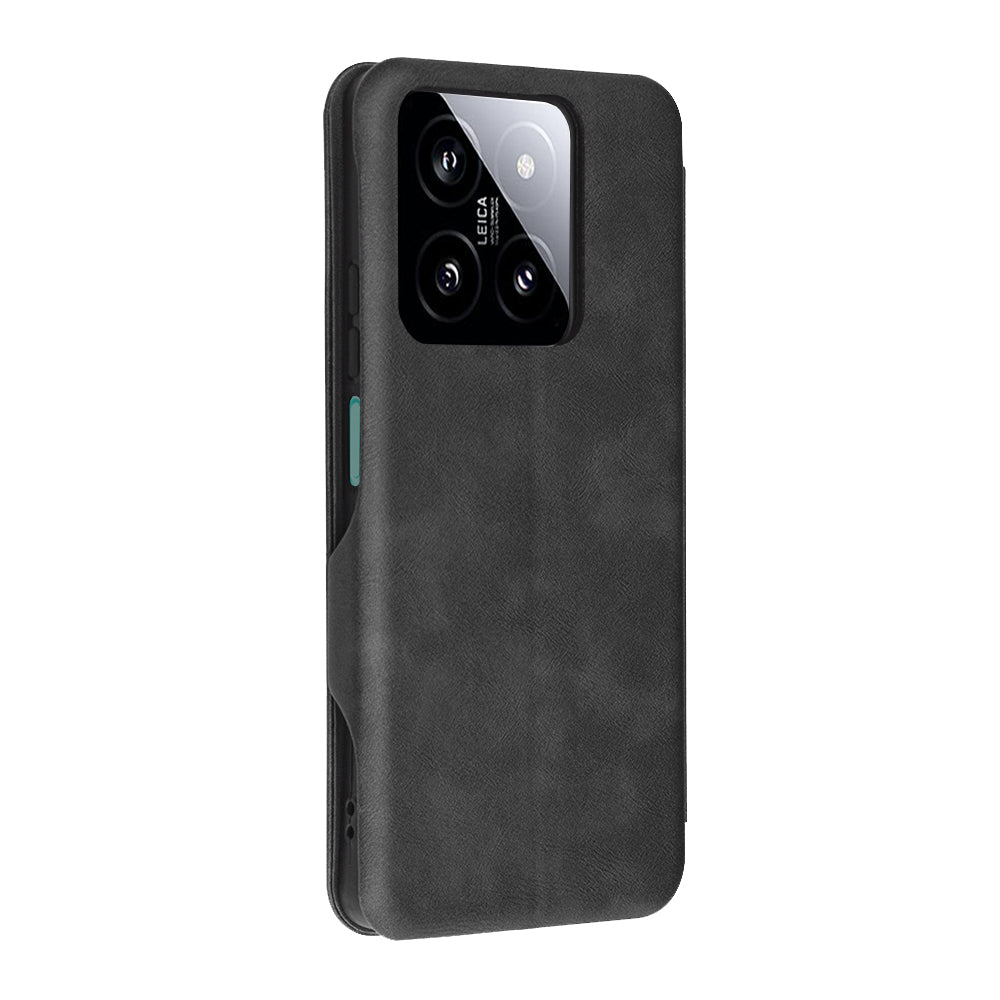 Fodral för Xiaomi 14, Techsuit, Safe Wallet Plus, Svart