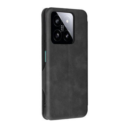Fodral för Xiaomi 14, Techsuit, Safe Wallet Plus, Svart