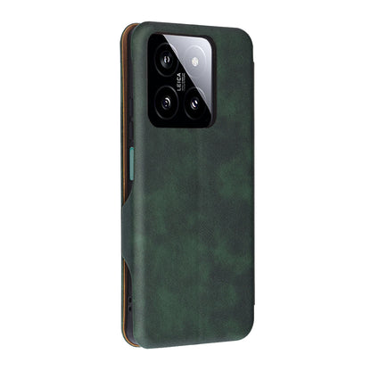 Case for Xiaomi 14, Techsuit, Safe Wallet Plus, Green
