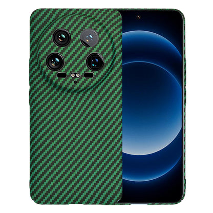 Fodral för Xiaomi 14 Ultra, Techsuit, Carbonite FiberShell, Grön