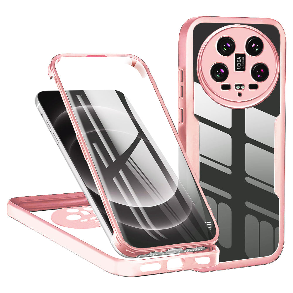 Fodral för Xiaomi 14 Ultra, Techsuit, ColorVerse 360, Rosa