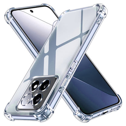 Fodral för Xiaomi 14T Pro, Techsuit, Stötsäker Klar, Transparent