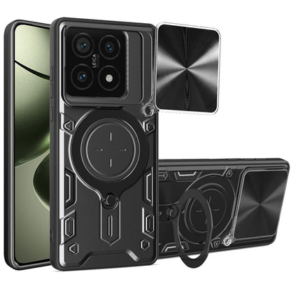 Fodral för Xiaomi 14T, Techsuit, CamGuard Pro, Svart