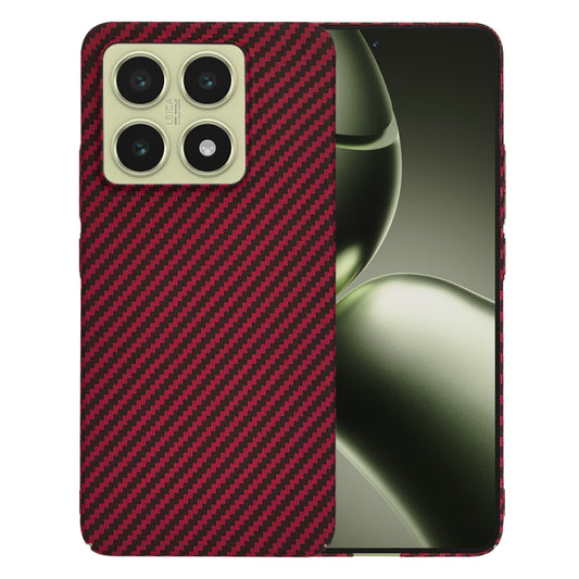 Fodral för Xiaomi 14T, Techsuit, Carbonite FiberShell, Röd