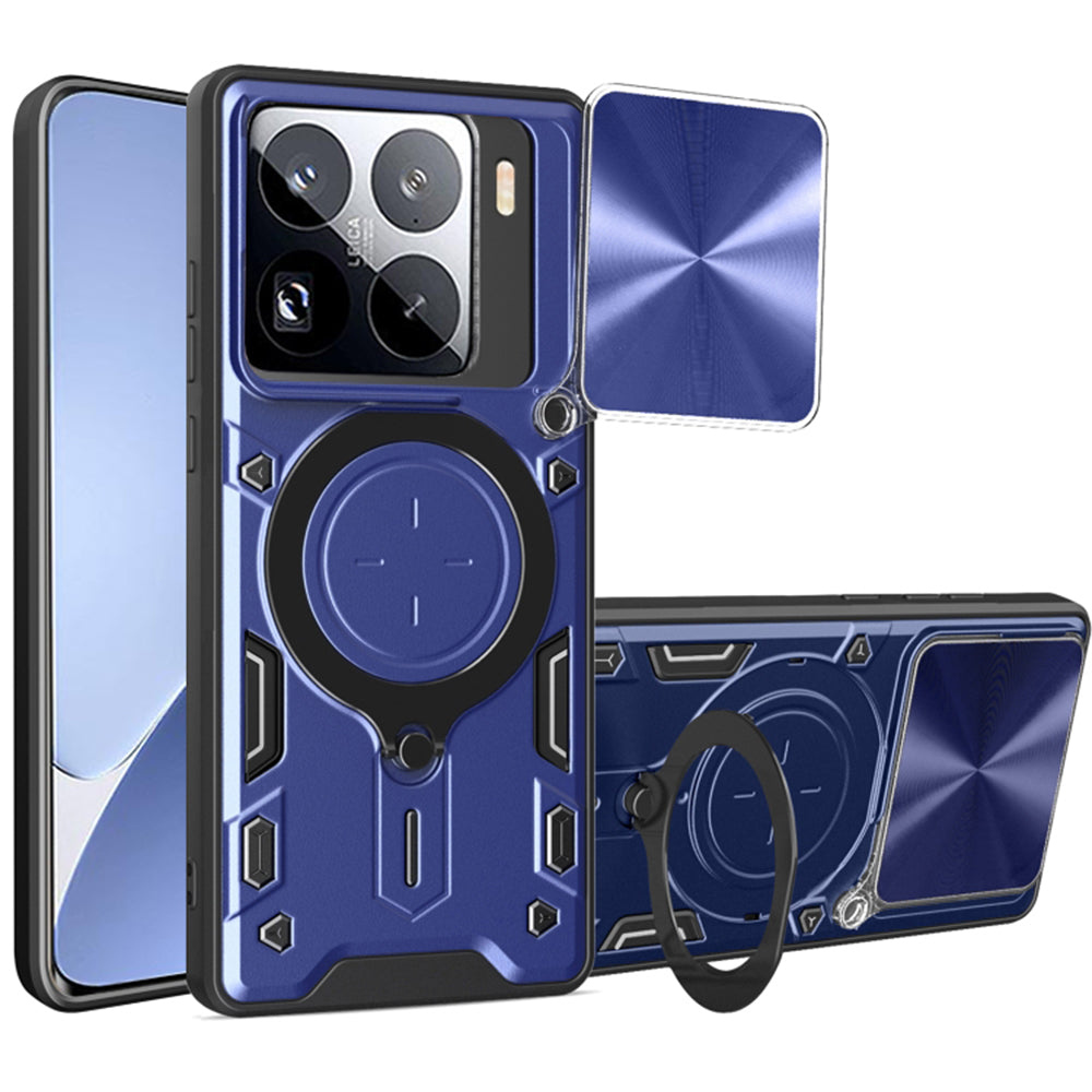 Fodral för Xiaomi 15 Pro, Techsuit, CamGuard Pro, Blå