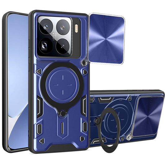 Fodral för Xiaomi 15 Pro, Techsuit, CamGuard Pro, Blå