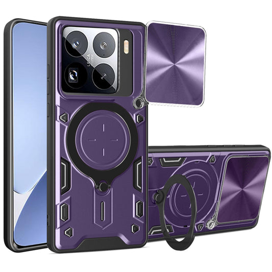 Fodral för Xiaomi 15 Pro, Techsuit, CamGuard Pro, Lila