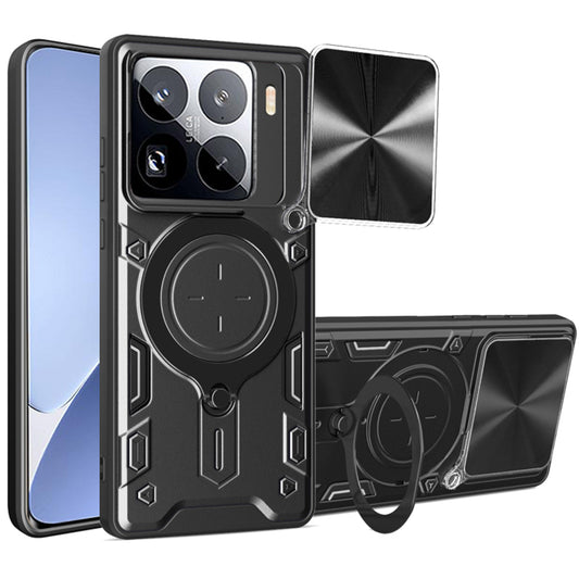 Fodral för Xiaomi 15 Pro, Techsuit, CamGuard Pro, Svart