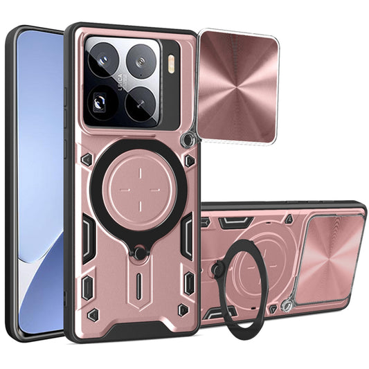 Fodral för Xiaomi 15 Pro, Techsuit, CamGuard Pro, Roséguld