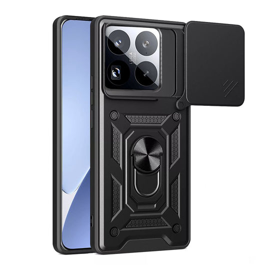 Fodral för Xiaomi 15 Pro, Techsuit, CamShield, Svart
