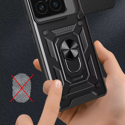 Fodral för Xiaomi 15 Pro, Techsuit, CamShield, Svart