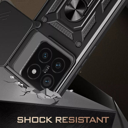 Fodral för Xiaomi 15 Pro, Techsuit, CamShield, Svart