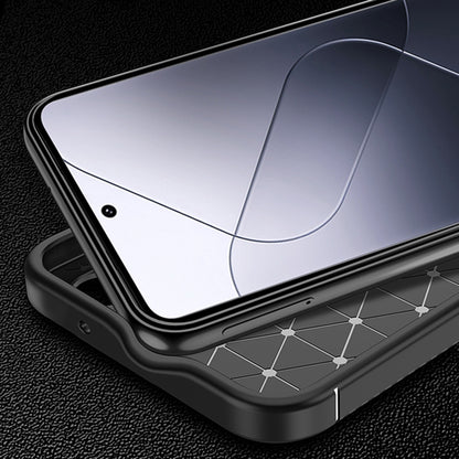 Fodral för Xiaomi 15 Pro, Techsuit, CarbonFiber, Svart