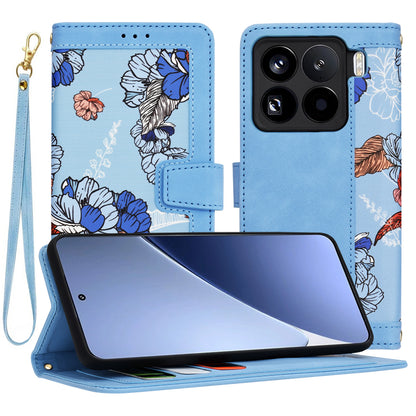 Fodral för Xiaomi 15 Pro, Techsuit, FlipCraft, Blå