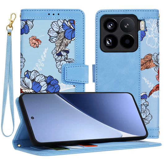 Fodral för Xiaomi 15 Pro, Techsuit, FlipCraft, Blå