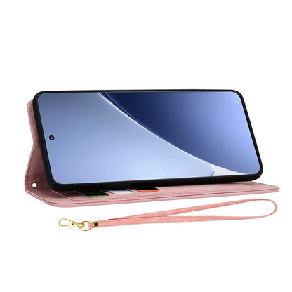 Fodral för Xiaomi 15 Pro, Techsuit, FlipCraft, Rosa