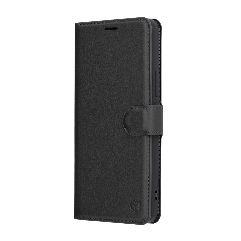 Fodral för Xiaomi 15 Pro, Techsuit, Leather Folio, Svart