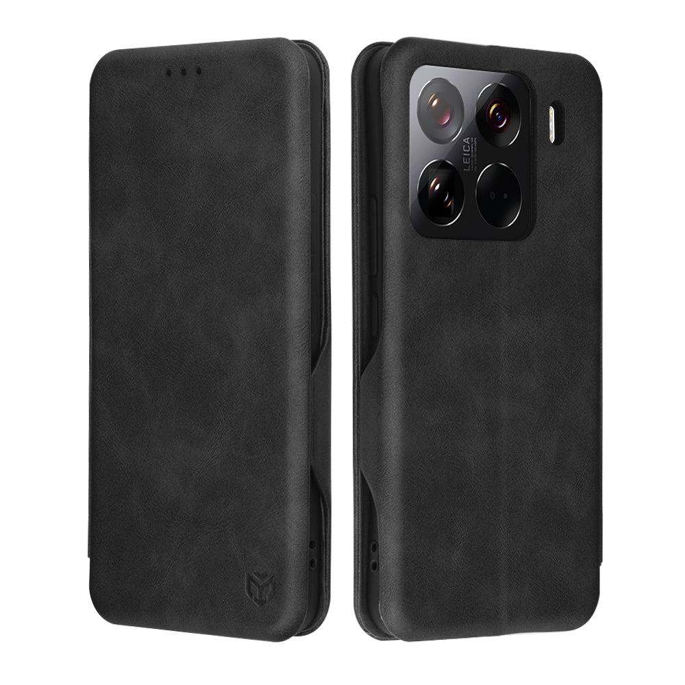 Fodral för Xiaomi 15 Pro, Techsuit, Safe Wallet Plus, Svart