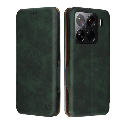 Fodral för Xiaomi 15 Pro, Techsuit, Safe Wallet Plus, Grön