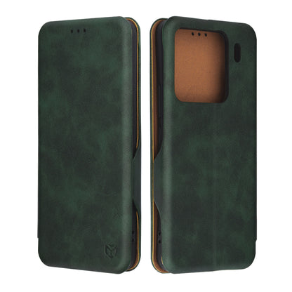 Fodral för Xiaomi 15 Pro, Techsuit, Safe Wallet Plus, Grön