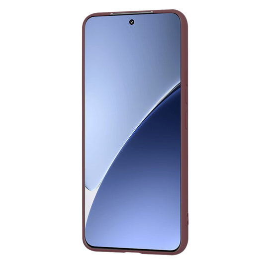 Fodral för Xiaomi 15 Pro, Techsuit, SoftFlex, Vinröd
