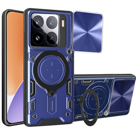 Fodral för Xiaomi 15, Techsuit, CamGuard Pro, Blå