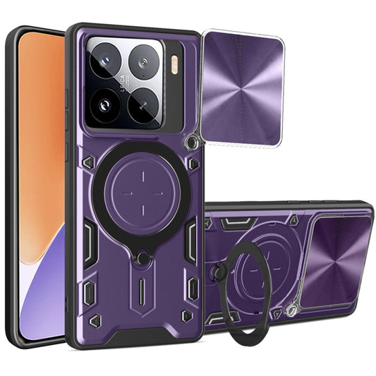 Fodral för Xiaomi 15, Techsuit, CamGuard Pro, Lila