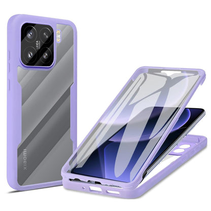 Fodral för Xiaomi 15, Techsuit, ColorVerse 360, Lila
